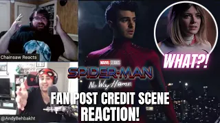 Spider-Man No Way Home: Andrew Garfield Post Credit Scene FAN-MADE REACTION!