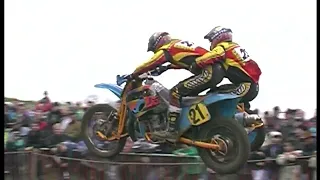 Sidecar motocross racing World championship Frauenfeld Switzerland GP 2000