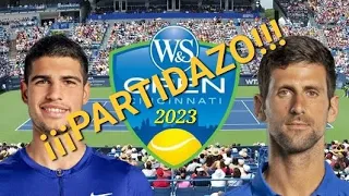 M1000 Cincinnati: Djokovic resucita y vence a Alcaraz #atp #wta #2023 #djokovic #alcaraz #cincinnati