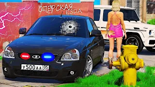 ОПЕРСКАЯ ЕЗДА ПО ГОРОДУ! НАВОЖУ СУЕТУ НА ПРИОРЕ БПАН! ПОДБОРКА ОПЕРСКОЙ СУЕТЫ (GTA 5 RP RADMIR)