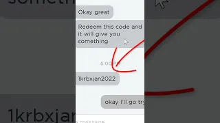 TOP SECRET CODE TO GET 1,000 FREE ROBUX...😱😳 #shorts