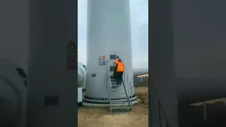 A Torre de energia eólica por dentro! 😲🤓