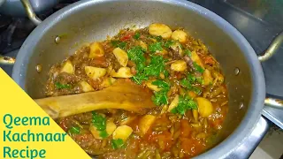 Kachnar keema Recipe | کچنار قیمہ | Village Food Secrets|how to make Keema kachnaar