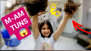 💇‍♀️MI-AU TUNS PĂRUL✂️ Vreau să îl vopsesc ALBASTRU🖌️💙 MAMA mi-a interzis?🙅‍♀️ Vlog Ciao Patricia