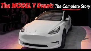 Tesla Model Y Event - The COMPLETE story