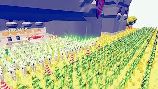 Starwars Defend the Castle and Zombies invaded the Castle - Totally Accurate Battle Simulator TABS