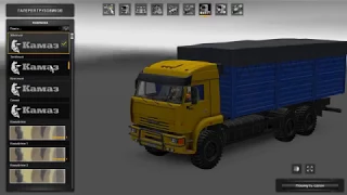 Обзор мода KAMAZ 54-64-65. ETS2