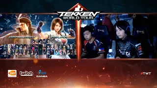 Nobi (Dragunov) vs AK (Shaheen) Top 16 SEA major 2018 Tekken World Tour Tekken 7