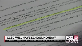 Unions call for CCSD closure