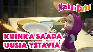 Masha ja Karhu👧🐻 Kuinka saada uusia ystäviä 🌼🦋 Paras jaksokokoelma📽️ Masha and the Bear