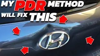 Use this METHOD to fix your DENTS! | No Filler & No Paint