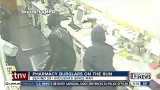 Group responsible for 20 pharmacy burglaries in Las Vegas