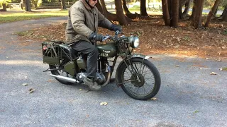 IMG STUART BRAY MOTORCYCLES- TRIUMPH EARLY 3HW.