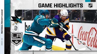 Sharks @ Kings 12/17 | NHL Highlights 2022