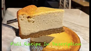 Sicilian Ricotta Cheese Cake Presentation W/ Full Recipe