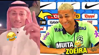 AS MELHORES ZOEIRAS DO RICHARLISON NA SELEÇÃO BRASILEIRA