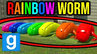 RAINBOW BRIDGE WORM HORDE!! (Garry's Mod Sandbox)