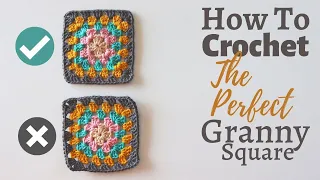 How To Crochet The Perfect Granny Square For Beginners