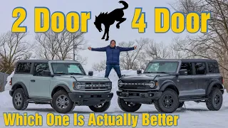 Ford Bronco 2 Door VS 4 Door