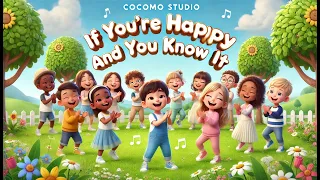 If You're Happy and You Know It + Colors Song | Mother Goose Club Nursery Rhymes | CoComo Studio