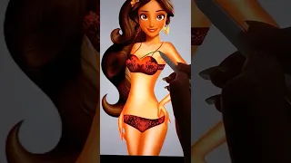 Elena Avalor GLOW UP transformation | Junior Disney princess glow up #cartoon #disney #princess