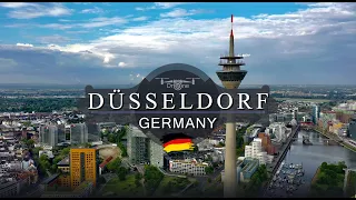 Düsseldorf, Germany 🇩🇪 drone 4K