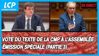 Loi immigration : vote du texte de la CMP à l’Assemblée  - Émission spéciale (partie 3)