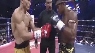 Yi Long vs Buakaw (Buakaw'ın Kaybettiği İlk Dövüş)