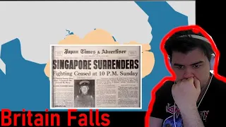 Battle of Singapore: Japan vs British - Animated History I Past to Future | CANADIAN REACTS