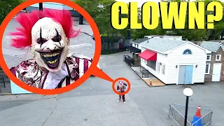 when you see this Clown inside of Abandoned Clown Ghost Town RUN AWAY FAST! (It's CRAZY)