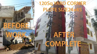 120 Sq yards House excavation work Complete Rcc Constructed |Triple Story House | footing excavation