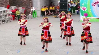 Xuân về trên rừng núi -Clb Ban Mai -tp Ninh Bình giao lưu dân vũ, khiêu vũ shuffle dance 3 Miền.