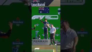 Lando Norris Does A Shoey! #Shorts