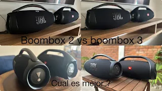 JBL BOOMBOX 2 vs BOOMBOX 3.diferencias y cual es mejor 🔥🫶🏻