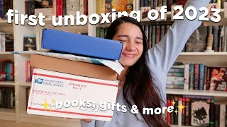 first book unboxing haul of 2023 📦✨
