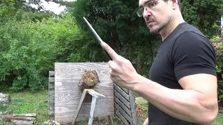 DIY Heavy Throwing Spike (Tapered Punch) For No Spin Throwing