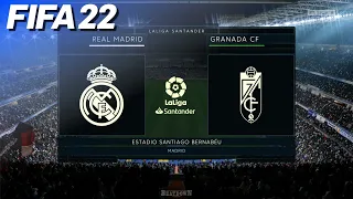 FIFA 22 🇪🇸 Real Madrid vs. Granada CF | PS5