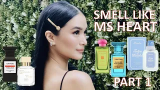 PART 1 Trying out some of Ms Heart Evangelista’s Favorite Perfumes | Perfume Review and Impressions