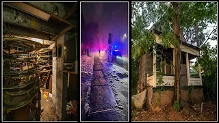 Abandoned Train Collectors Time Capsule House | Now Destroyed By Fire