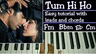 Tum Hi Ho | Easy Piano Tutorial | Aashiqui 2 | Arijit Singh, Shraddha Kapoor, Aaditya Roy Kapoor