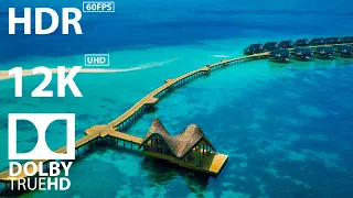 MALDIVES 🇲🇻 8K Video Ultra HD 60FPS Dolby Vision | Maldives 8K HDR | 8K TV