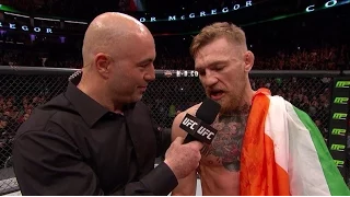 Fight Night Boston: Conor McGregor and Jose Aldo Octagon Interviews