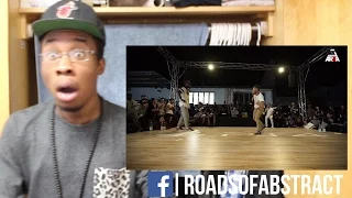 Area 47 Dance Battle - Hiphop Final - Waydi vs Kanon REACTION!