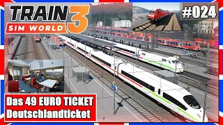 Train Sim World 3 | Das 49 EURO TICKET | Würzburg Gemünden | ICE | Gameplay | TSW3 [Deutsch]