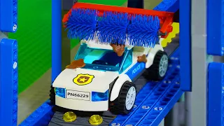 I Build LEGO Automatic Shell Car Wash - Lego Technic Machine