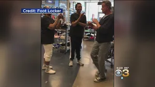 Creed 2 Filming: Sylvester Stallone Stops For Photos At Philly Foot Locker
