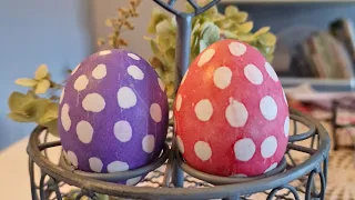 Velykų margučiai / Easter egg decorating