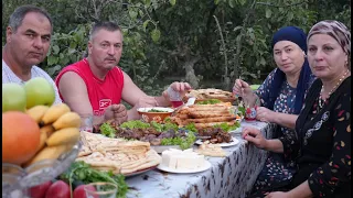 Азербайджанская кухня : Кефли бече | курица в вине