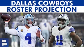 Dallas Cowboys 53-Man Roster Projection & Practice Squad Predictions Before NFL Preseason Week 1