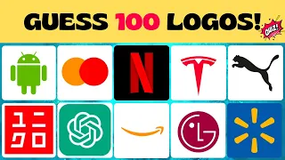 Ultimate Logo Quiz Challenge: Guess 100 Logos! 🧠